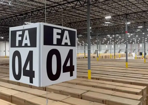 Warehouse Hanging Signs